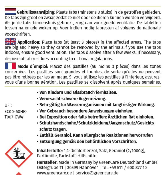 Anti Marder Tabs PUR,  SPARSET 1 - 6er Pack