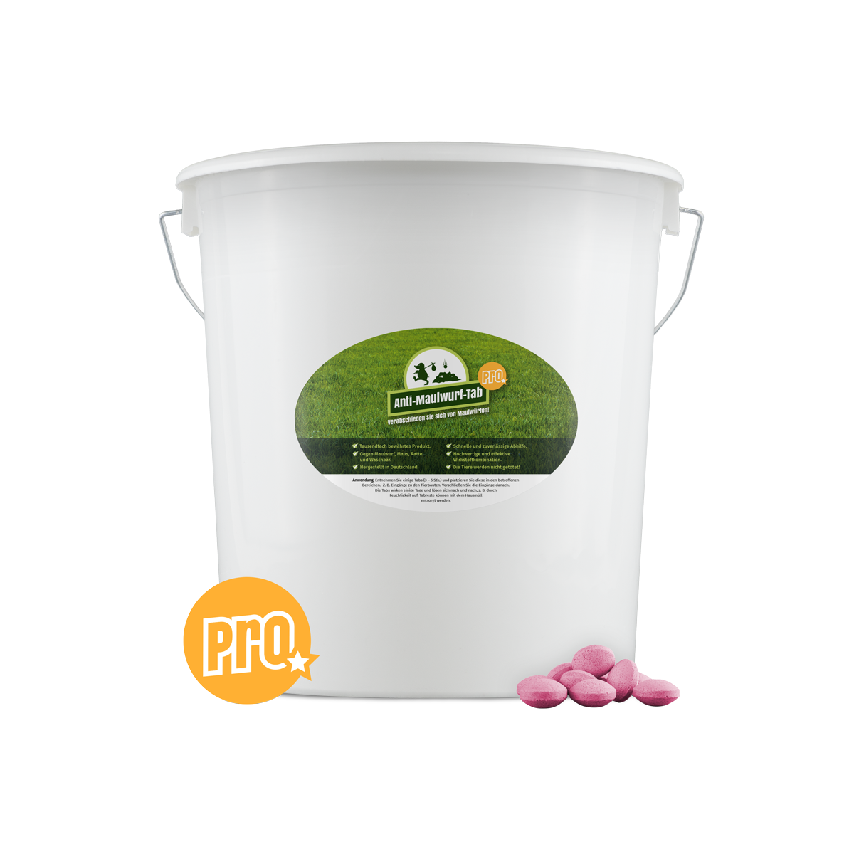 Anti Maulwurftabs PRO 1 x 10 Kg Anti Maulwurftabs PRO 1 x 10 Kg