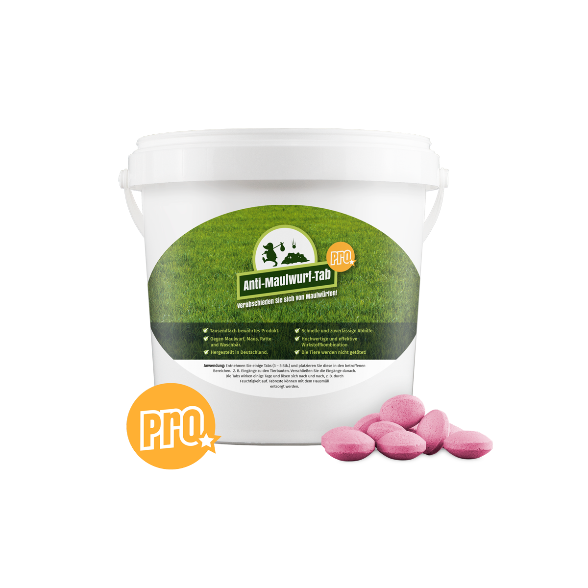 Anti Maulwurftabs PRO 1 x 1 Kg Anti Maulwurftabs PRO 1 x 1 Kg