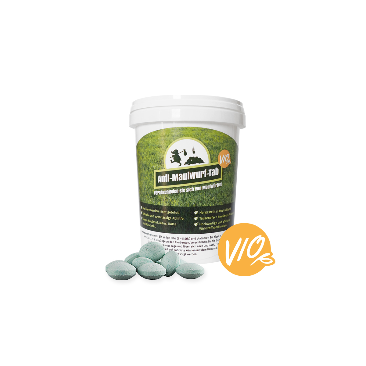 Anti Maulwurftabs BIOzid 500 g Anti Maulwurftabs BIOzid 500 g